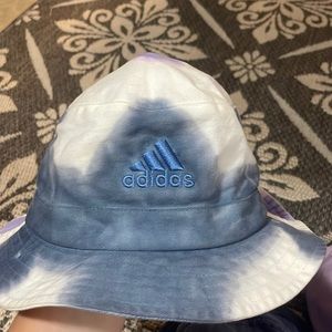 Two Adidas bucket hats